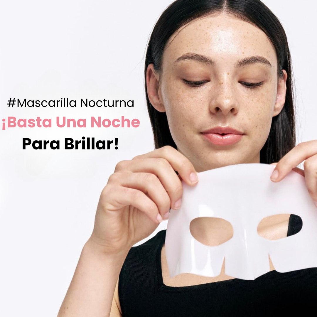 Mascarilla de biocolágeno para rejuvenecer la piel