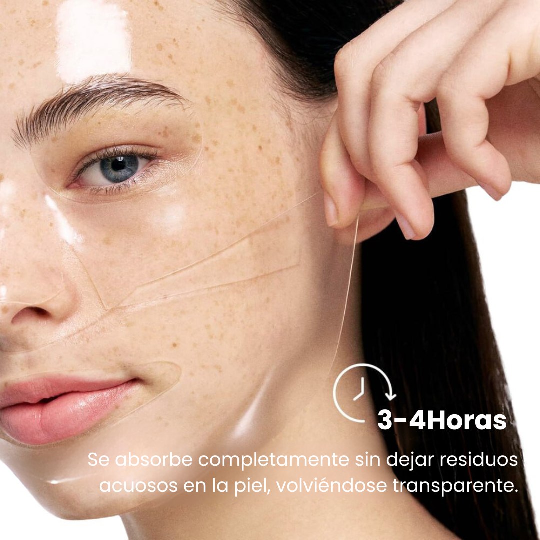 Mascarilla de biocolágeno para rejuvenecer la piel